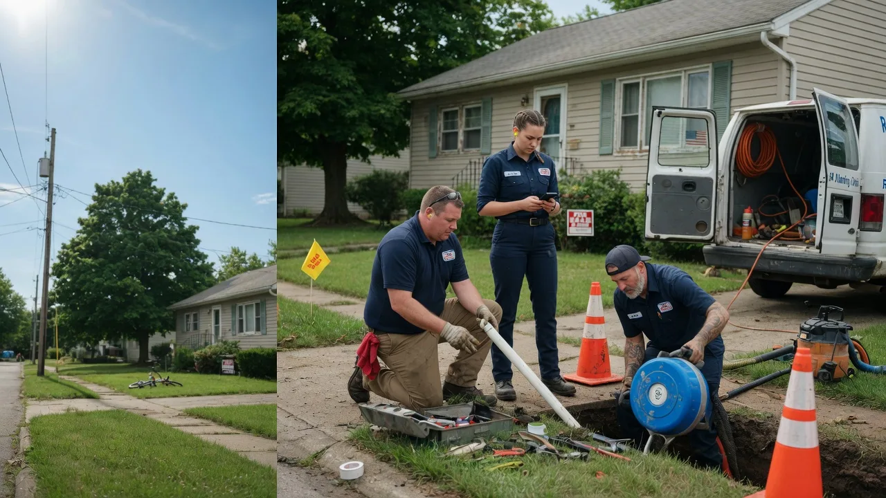Sewer Line Repair in Losantville, IN near me